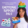 Emotional Support Ghost Plush Set