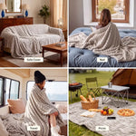 Corduroy Fleece Sleep Blanket