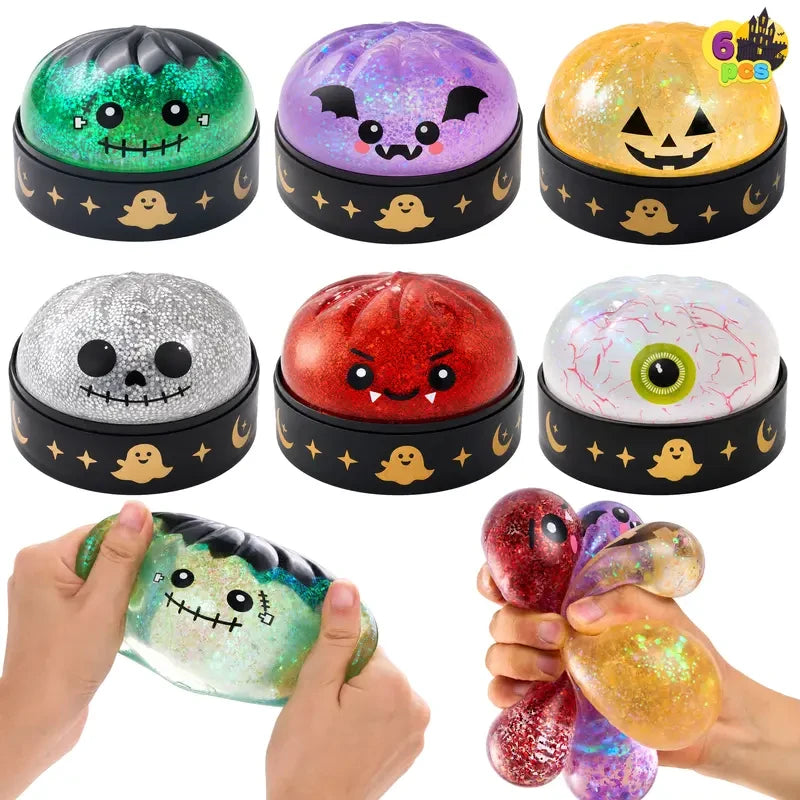 Halloween Squishy Dumpling Stress Toy