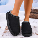 Fleece Lined Winter Snow Slippers