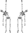 Gothic Articulated Skeleton Earrings