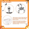 Gothic Articulated Skeleton Earrings