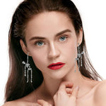 Gothic Articulated Skeleton Earrings