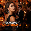 Gothic Articulated Skeleton Earrings
