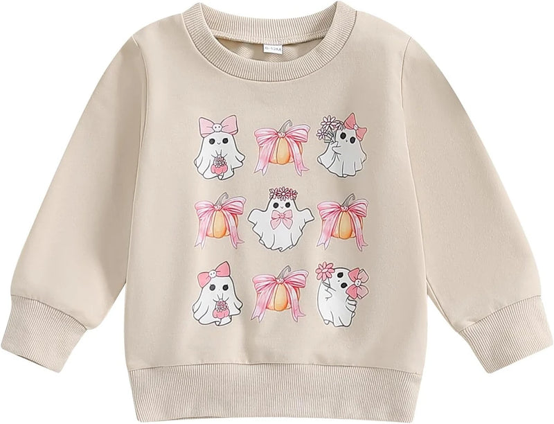 Toddler Pumpkin Halloween Sweatshirt