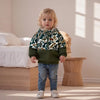 Camo Toddler Half Zip Hoodie