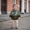 Camo Toddler Half Zip Hoodie