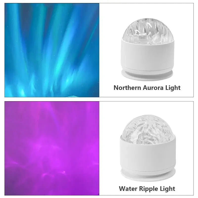 Aurora Water Ripple Projector Light